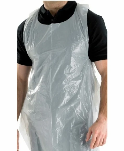 Tek Kullanımlık PE Naylon Önlük 70x122 cm (1000'li Paket)