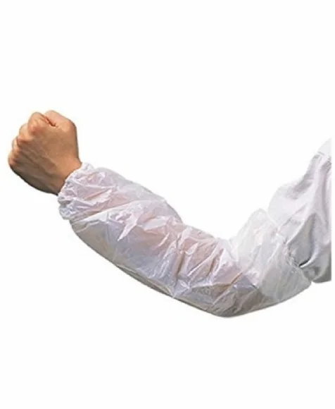 Manchettes jetables PE (paquet de 1000) - Blanc
