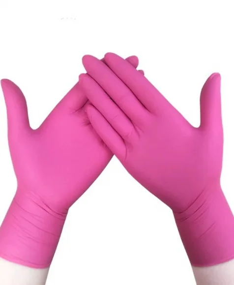 Farbige Handschuhe - Rosa